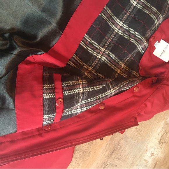 Croft and Barrow  Cherry cranberry  red jacket - Picture 4 of 7